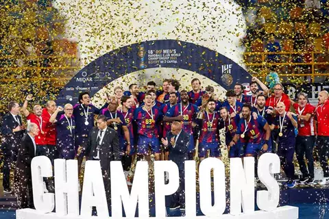 كرة يد.. سيطرة برشلونة وفيزبريم على جوائز الأفضل ببطولة العالم